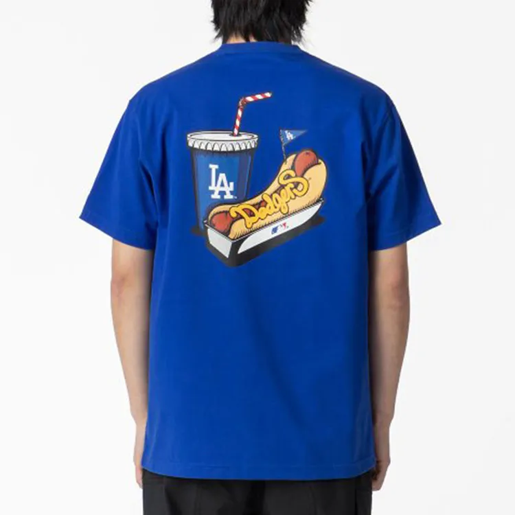New Era T Shirts Men Blue-3