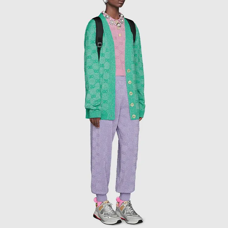 GUCCI Casual Pants Women's Purple-1