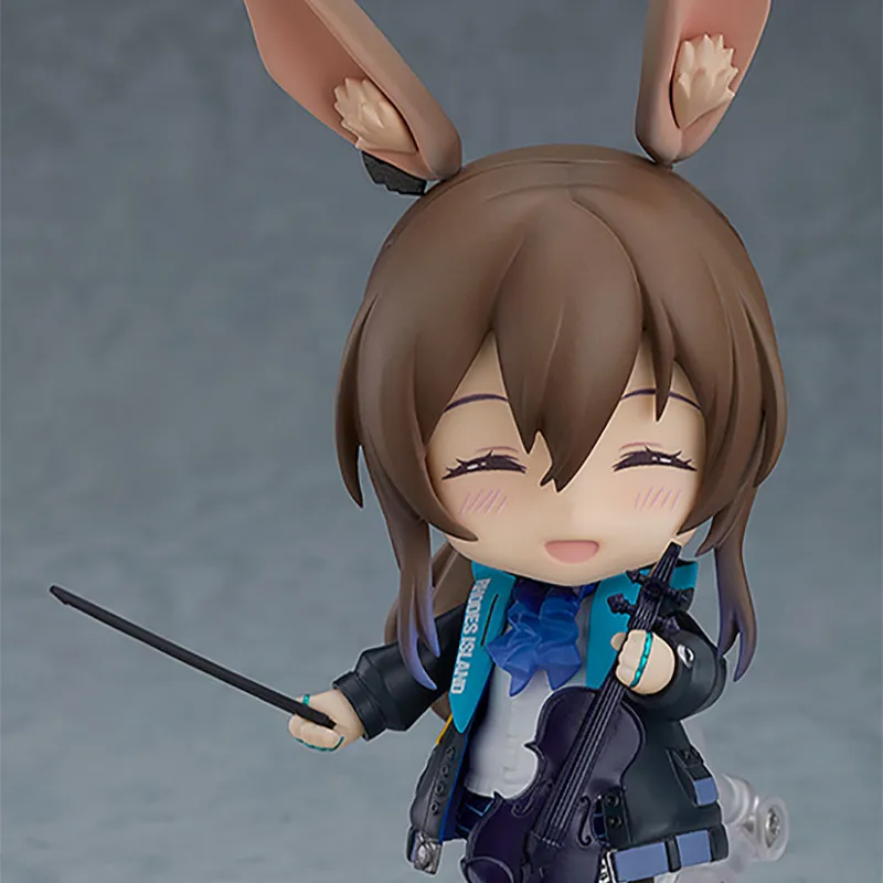 GSC Amiya Arknights Nendoroid With Stand 10cm Chibi Figures-3