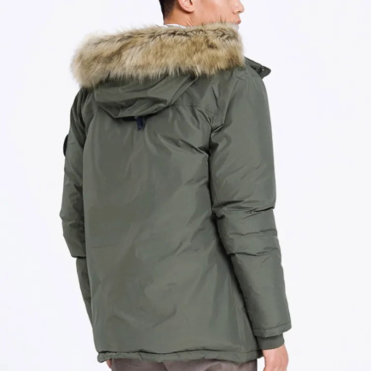 Timberland Down Jackets Men Army Green-3
