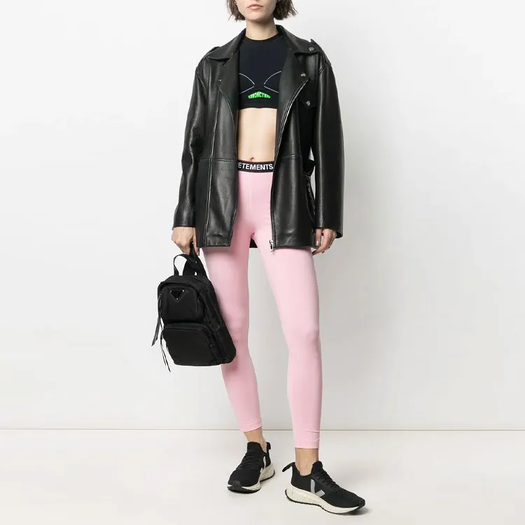 Vetements Sports Pants Women's Pink-1