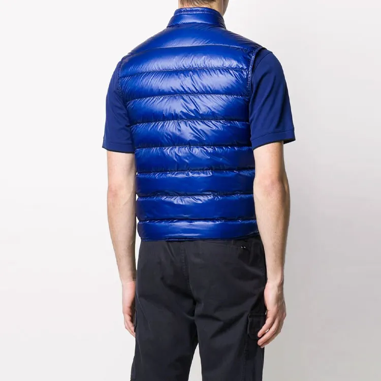 Moncler Gui Series Vests Men Blue-2