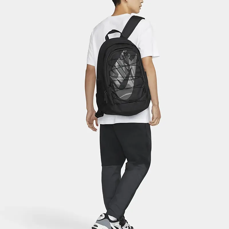 Nike Hayward Polyester Backpack Men's Pure Black-3