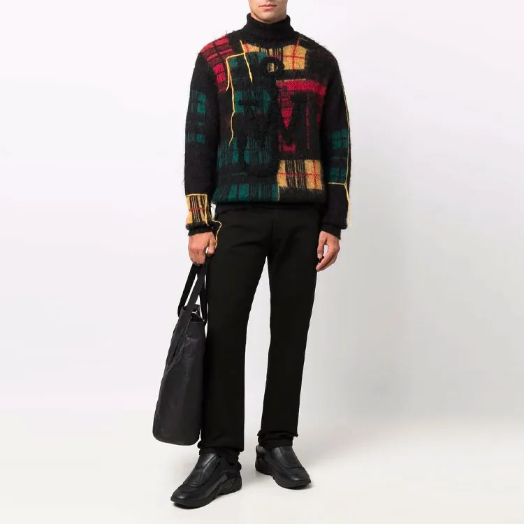 RAF SIMONS Jeans Men Black-1