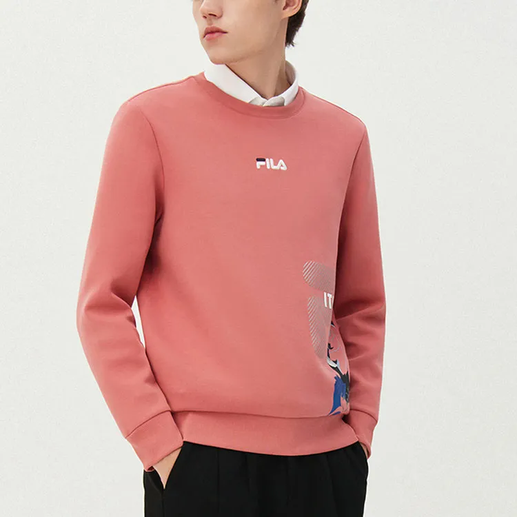 FILA Sweatshirts Men Pink-2