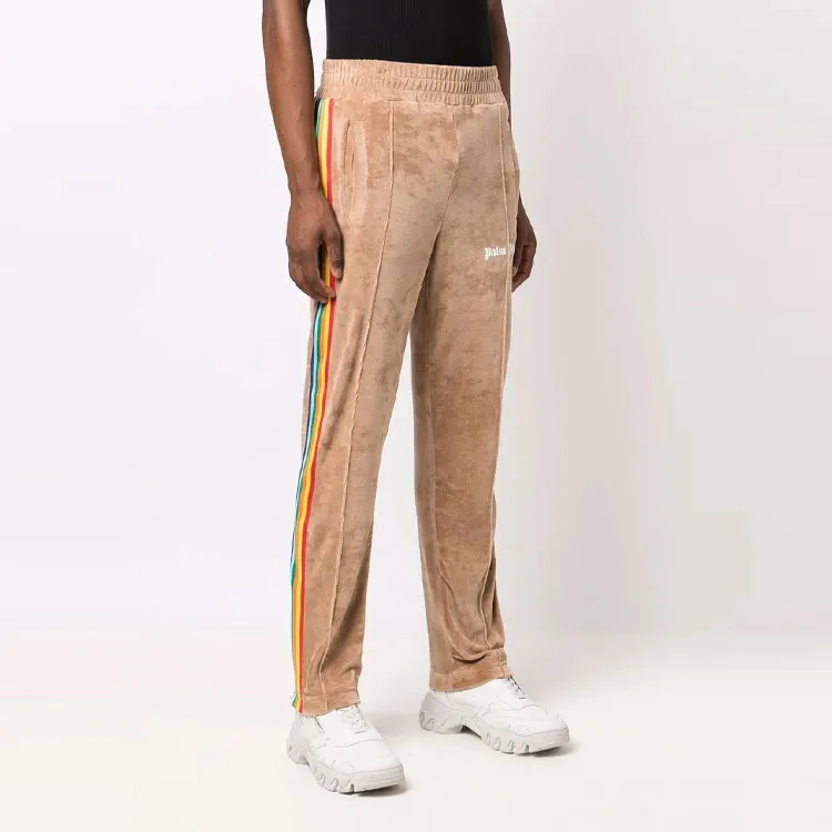 PALM ANGELS Rainbow Chenille Track Pants-3