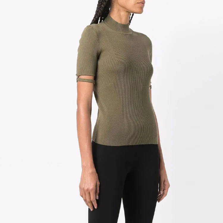 Jacquemus FW21 Slim Fit Knitwear Women's Green-2