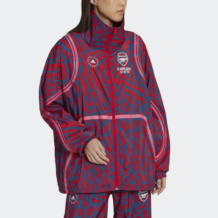 Adidas Arsenal By Stella McCartney Woven Jacket Red/Blue-3