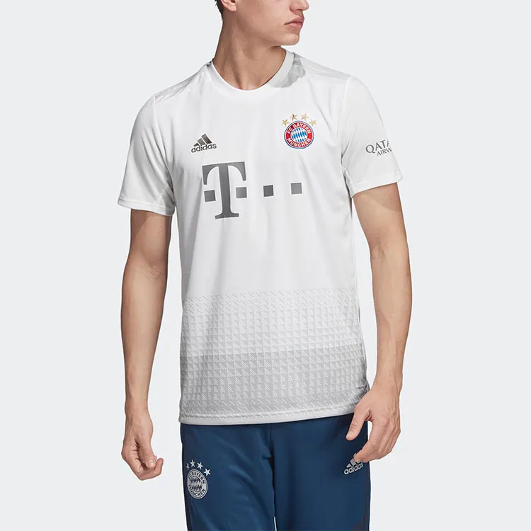 Adidas Bayern Munich Soccer Jerseys Men's White-3