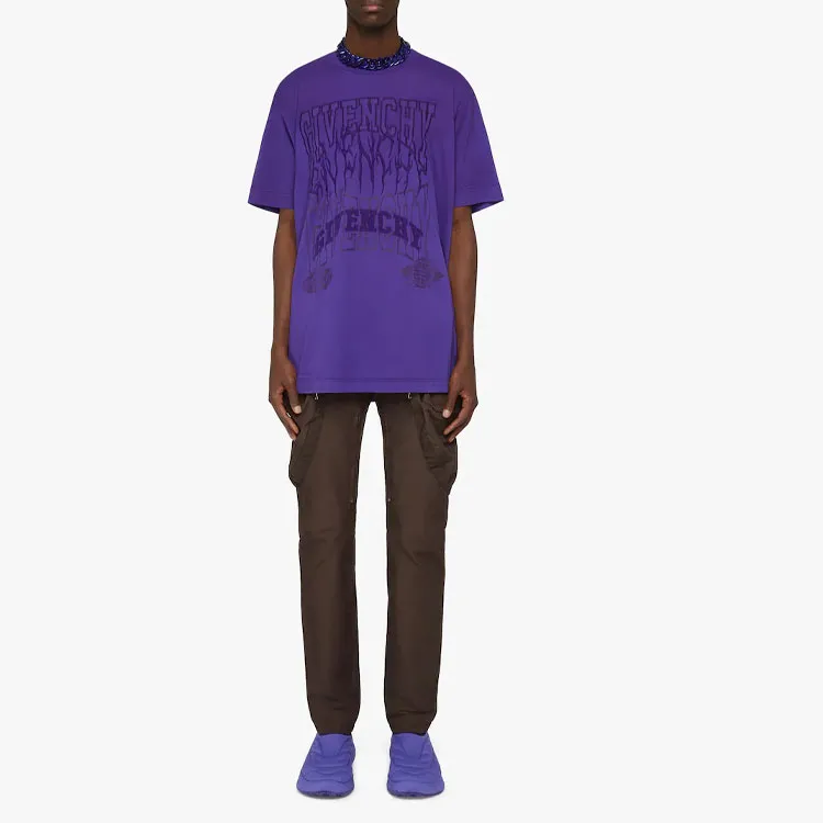 Givenchy T-Shirts Men Purple-1