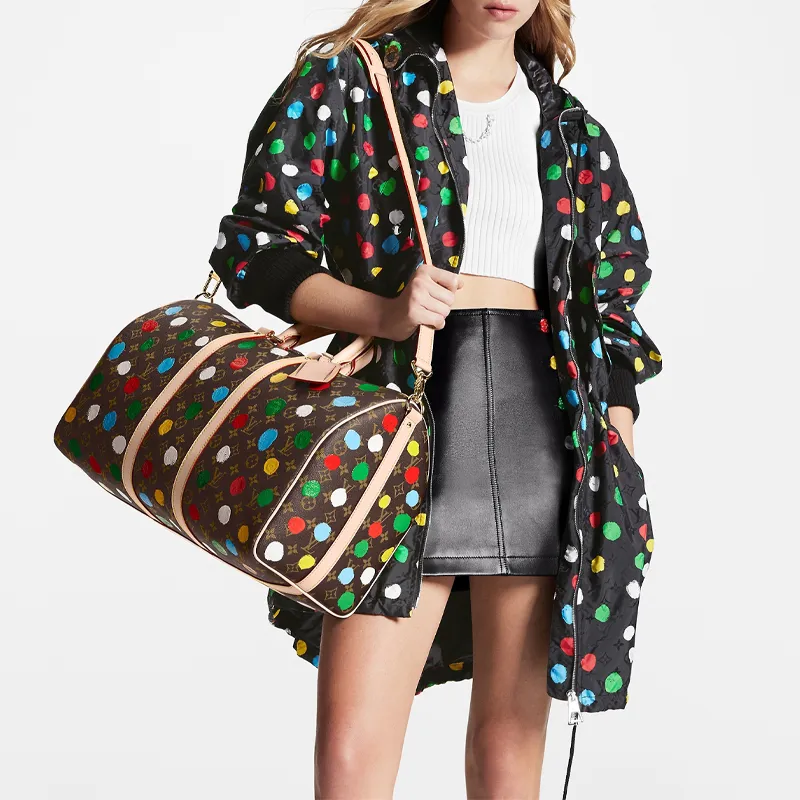 LOUIS VUITTON X Yayoi Kusama Keepall 45 Monogram Multicolor-7