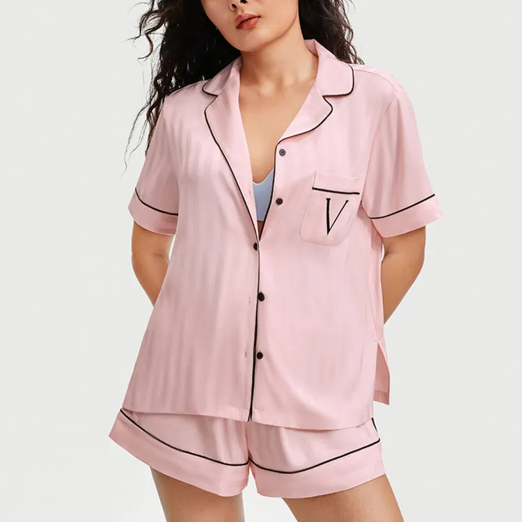 Victoria's Secret Pajama Set Regular Edition Women's Pink-1