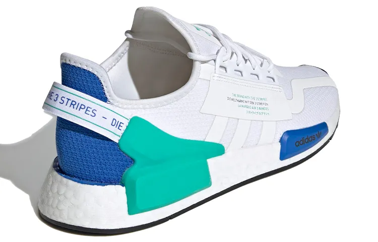 Adidas Originals Nmd R1 V2 White Cyan-5