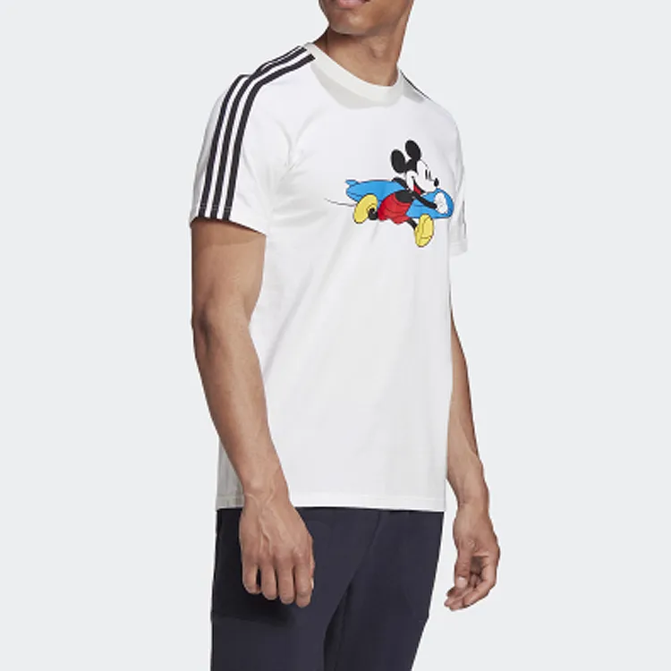 Adidas Originals T Shirts Men White-4