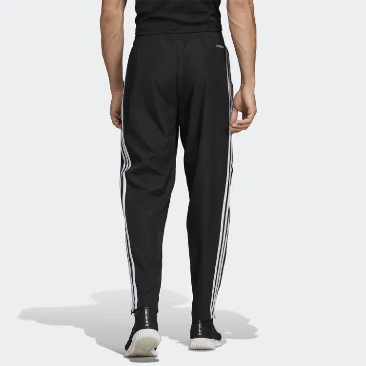 Adidas Knitted Sports Pants Men's Black-4