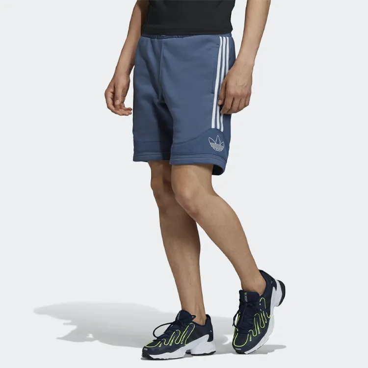 Adidas Originals Ts Trf Casual Shorts Men Blue-2