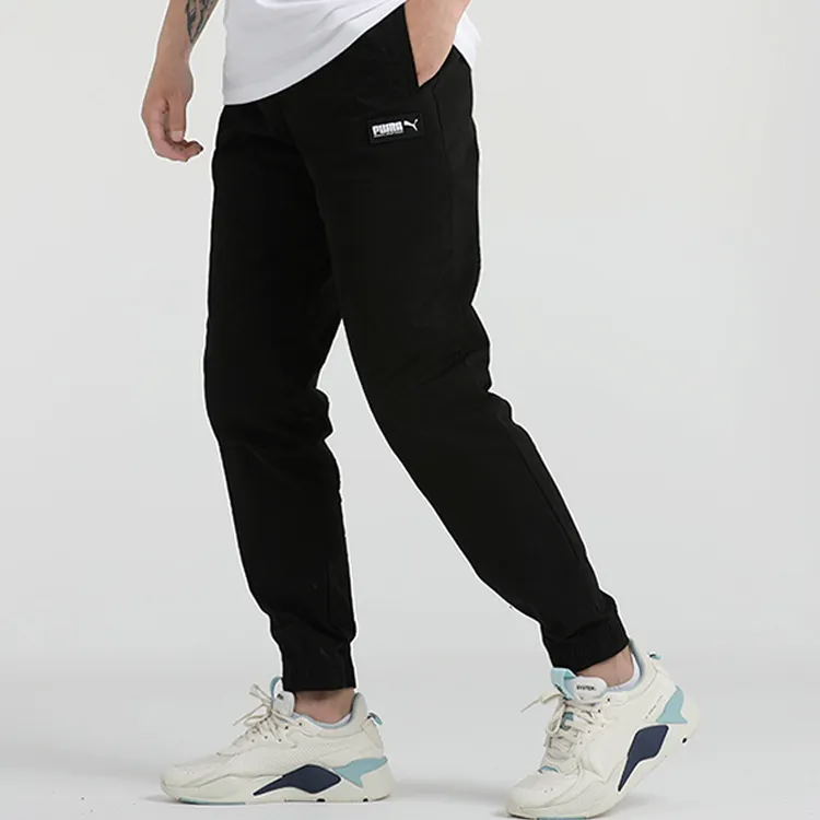 PUMA Sports Pants Men Black-4