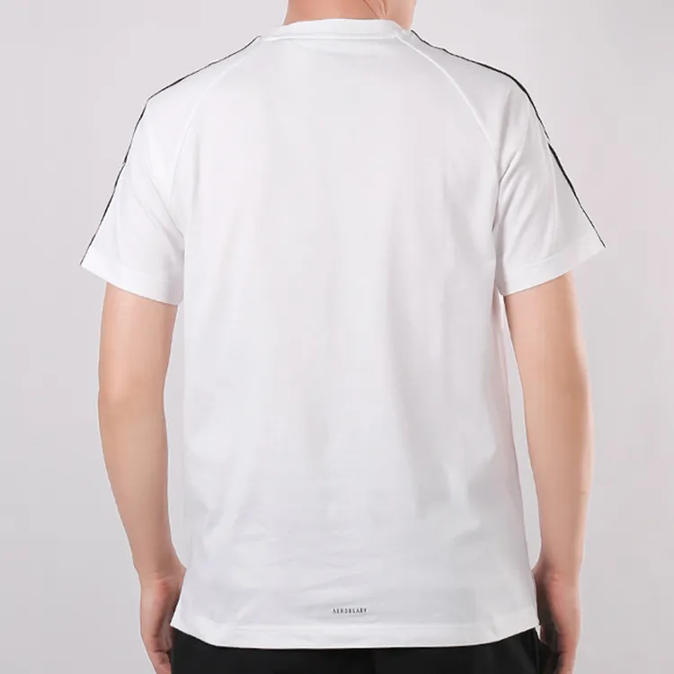 Adidas T Shirts Men White-3