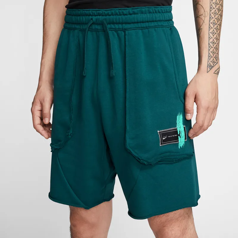 Nike Dri Fit Casual Shorts Men Peacock Green-3