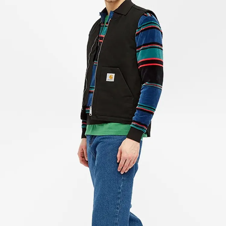 Carhartt WIP Logo Patch Zipped Gilet-2