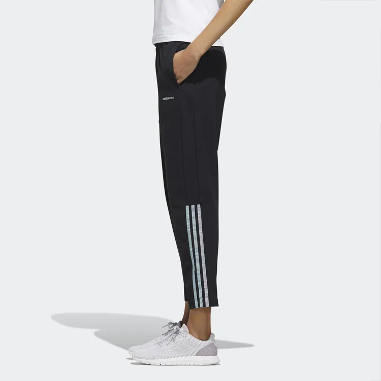 Adidas Neo Straight Sports Pants Women's Black-4