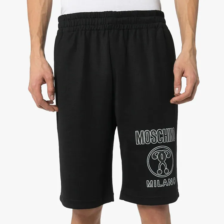 MOSCHINO Sports Shorts Unisex Black-1