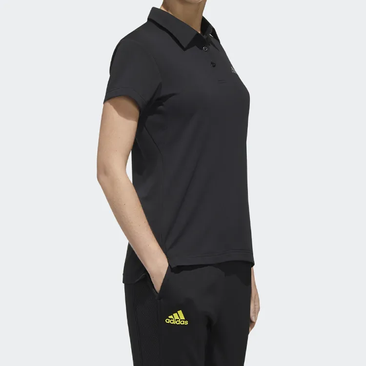 Adidas Polo Shirt Women's Black-5