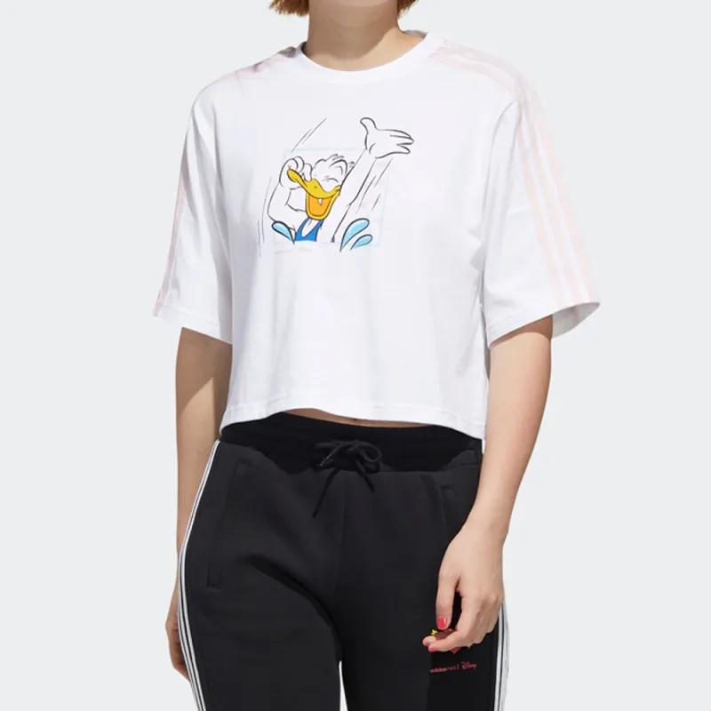 Adidas Neo T Shirt Women's White-3