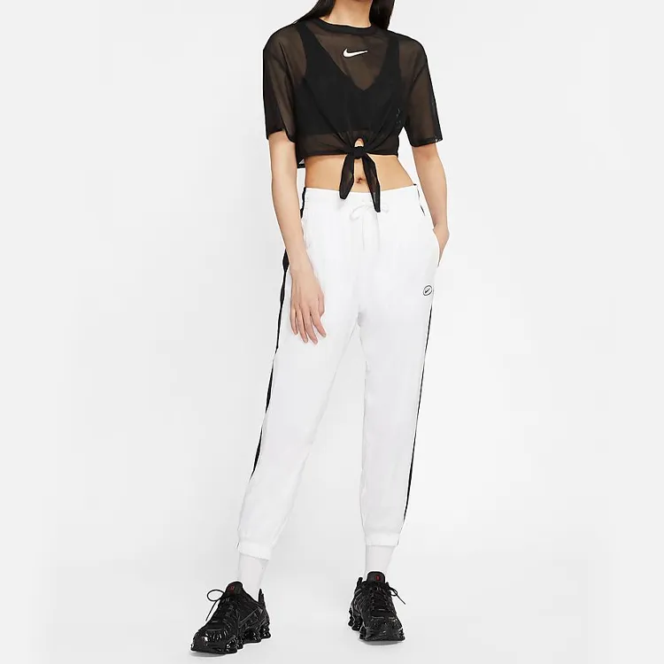 Nike Crop Tops Women's Black-5