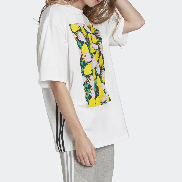 Adidas Originals T Shirt Women's White-3