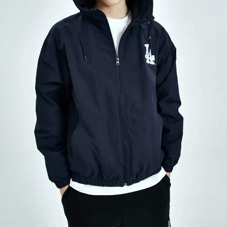 MLB Like Series Jackets Unisex Navy Blue-2