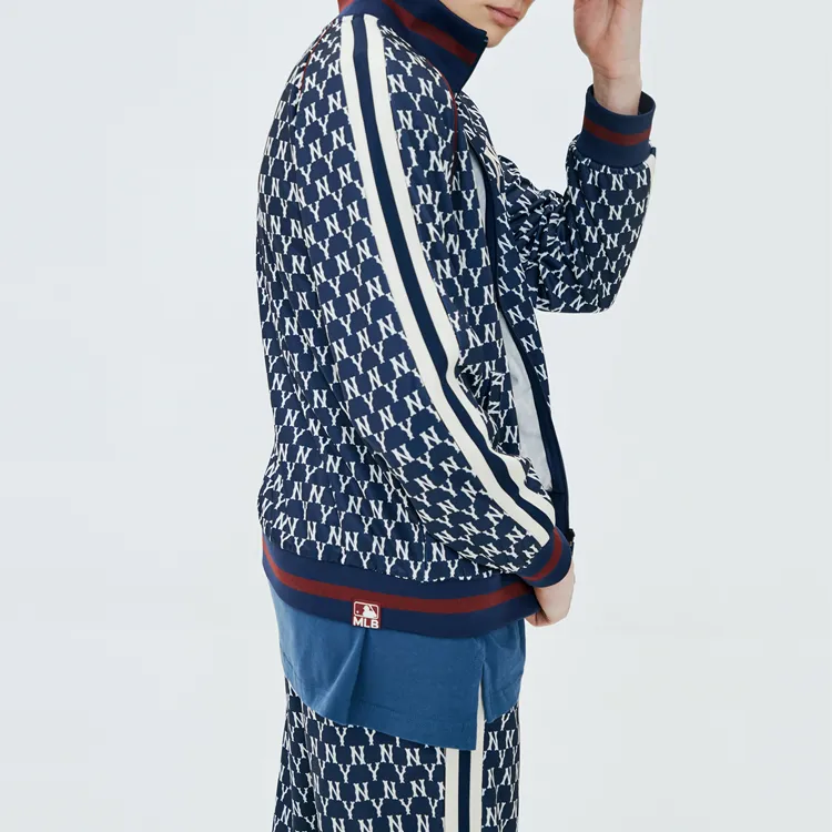 MLB Jackets Coats Unisex Navy Blue-3