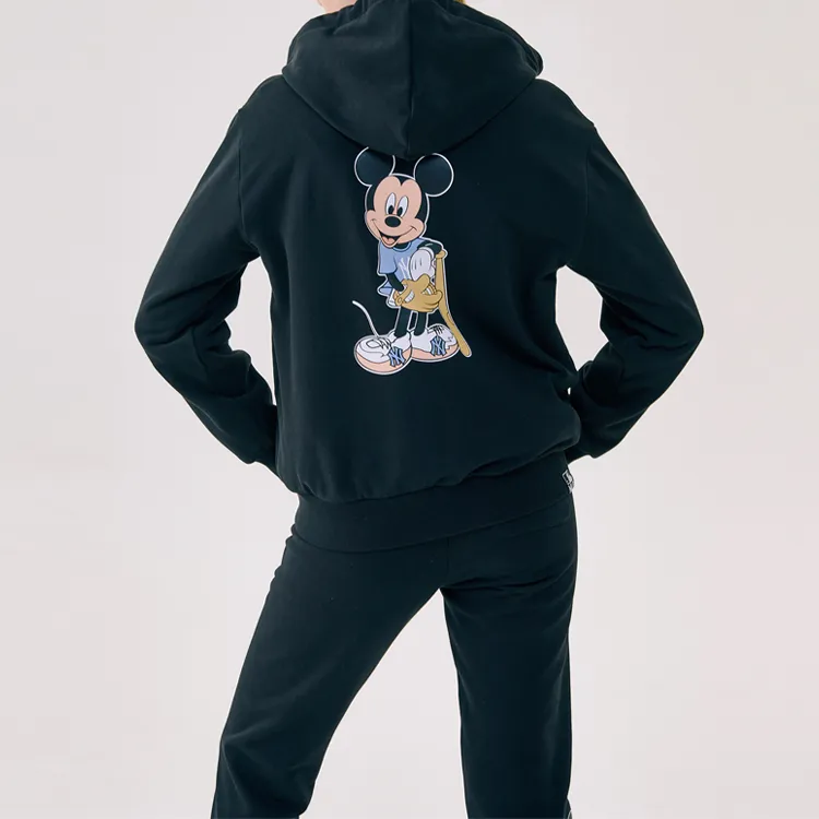 Disney X MLB X Disney Sweatshirts Unisex Black-3