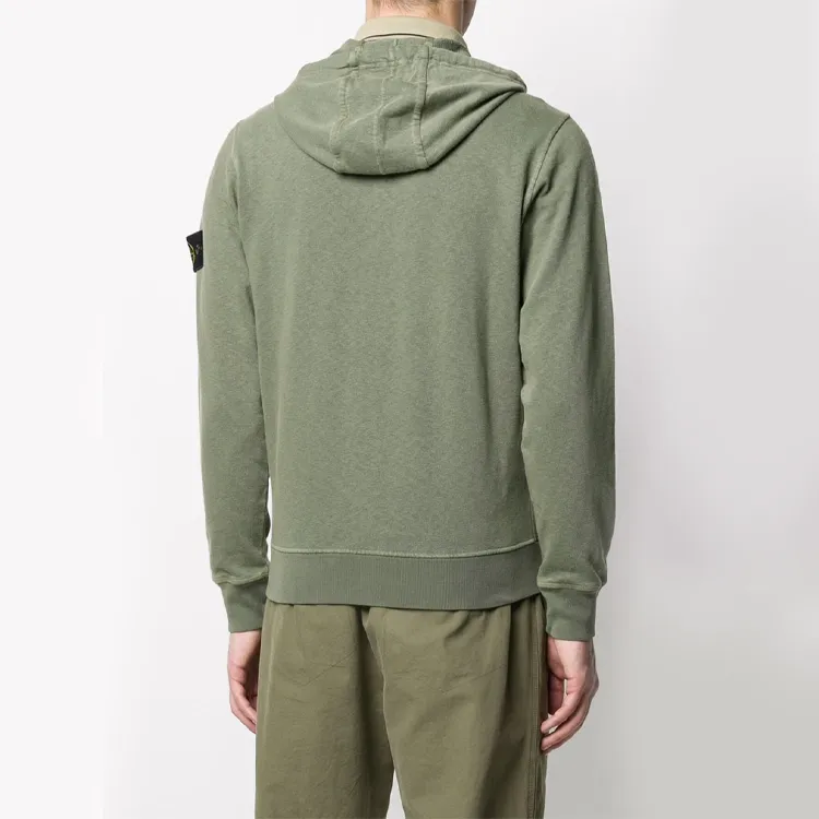 STONE ISLAND Sweatshirt Men's Army Green-3