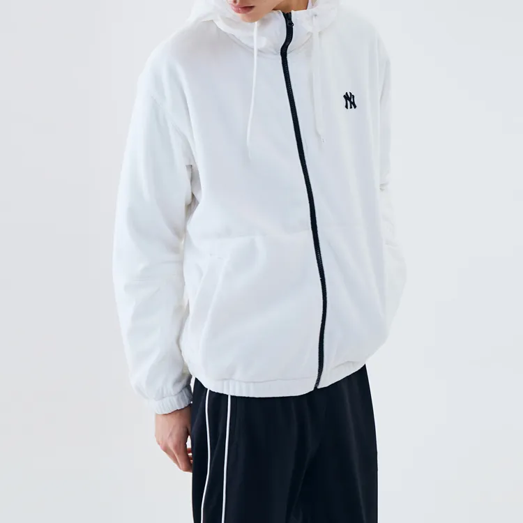 MLB New York Yankees Jackets Unisex Ivory White-2
