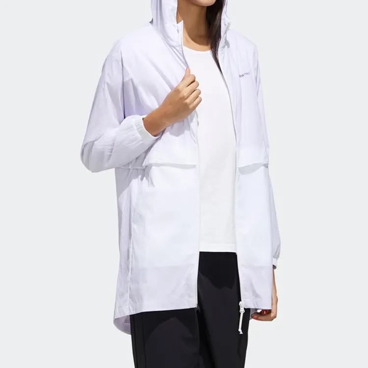 Adidas Neo Trench Coats Women's White-5