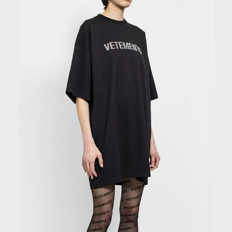 Vetements T Shirts Unisex Black-3