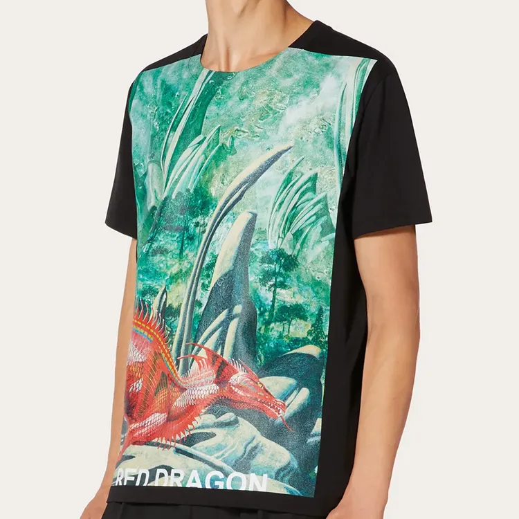 Valentino T Shirts Men Black-1