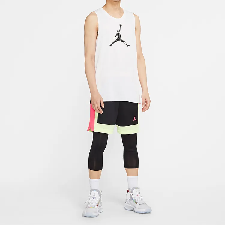 Jordan 23 Alpha Dongdan Men Basketball Vest White-4