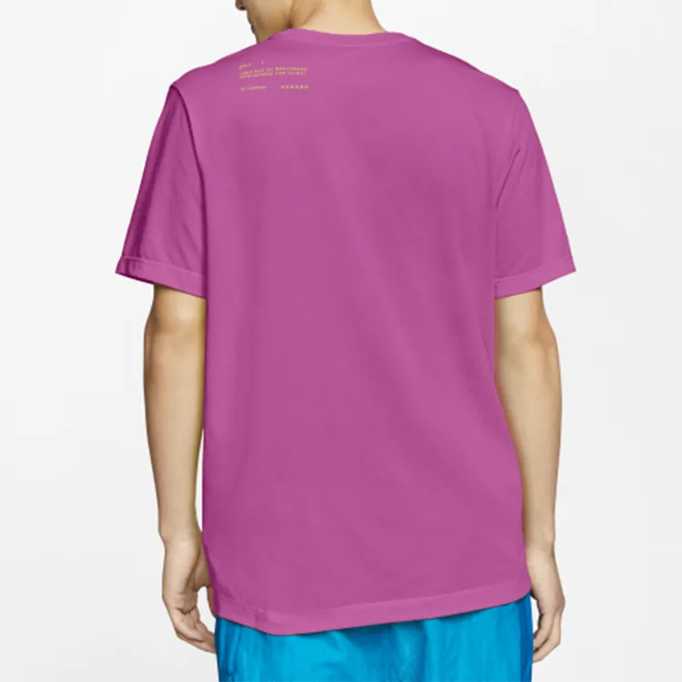 Jordan T Shirts Men Fuchsia-3