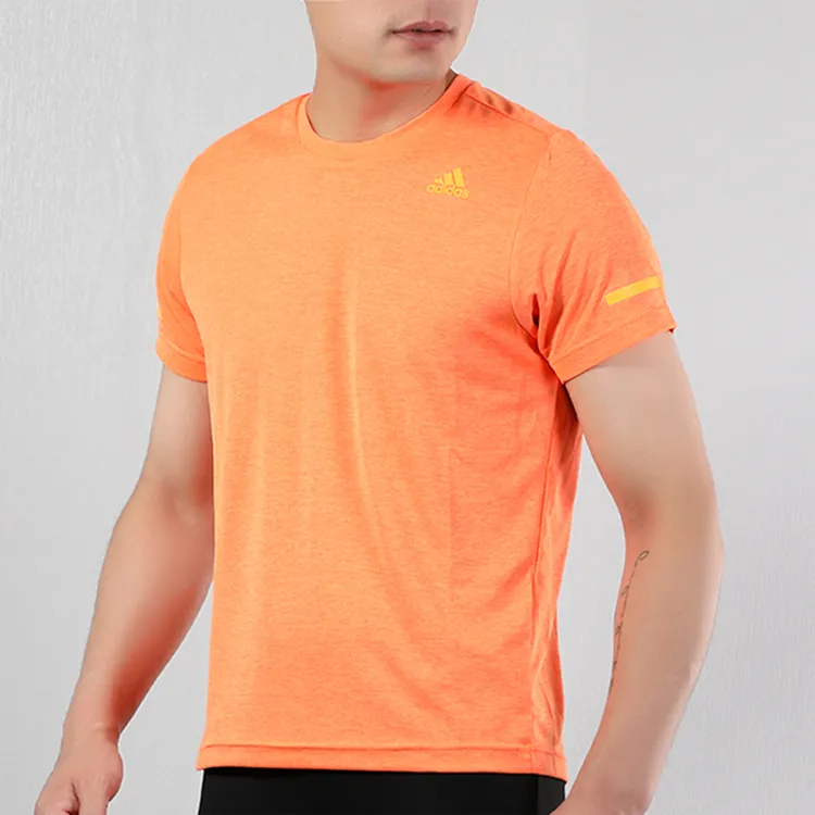 Adidas T Shirts Men Orange-3