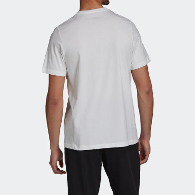 Adidas T Shirts Men White-5