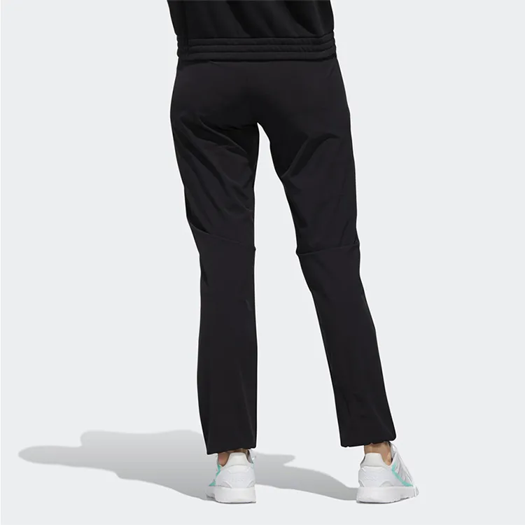 Adidas Knitted Sports Pants Women's Black-3