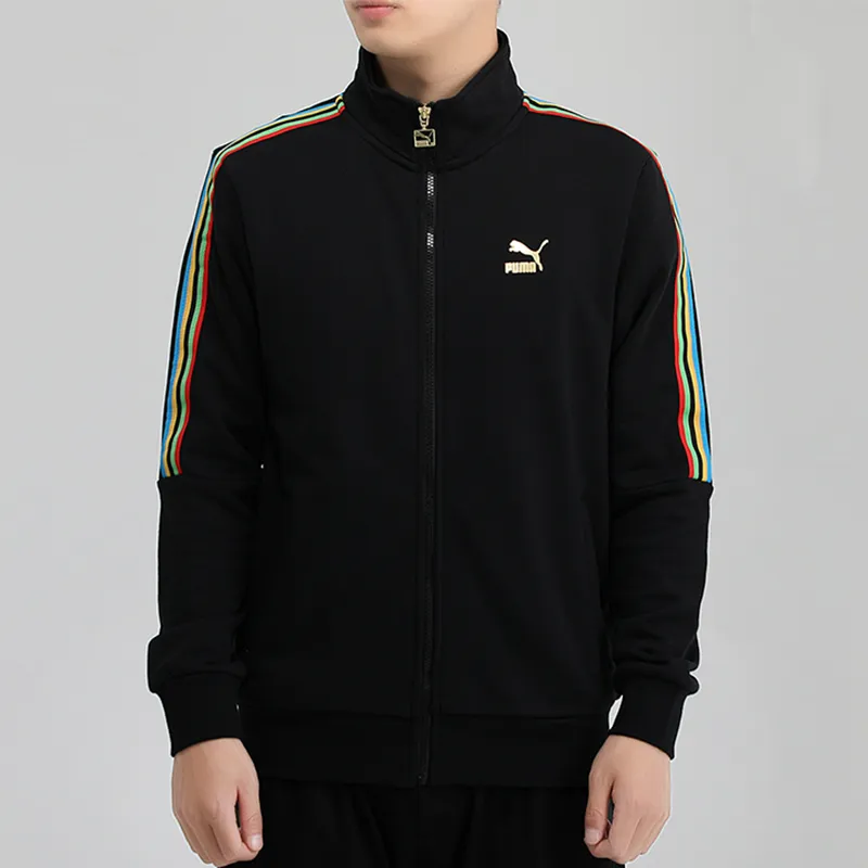 PUMA Jackets Men Black-2