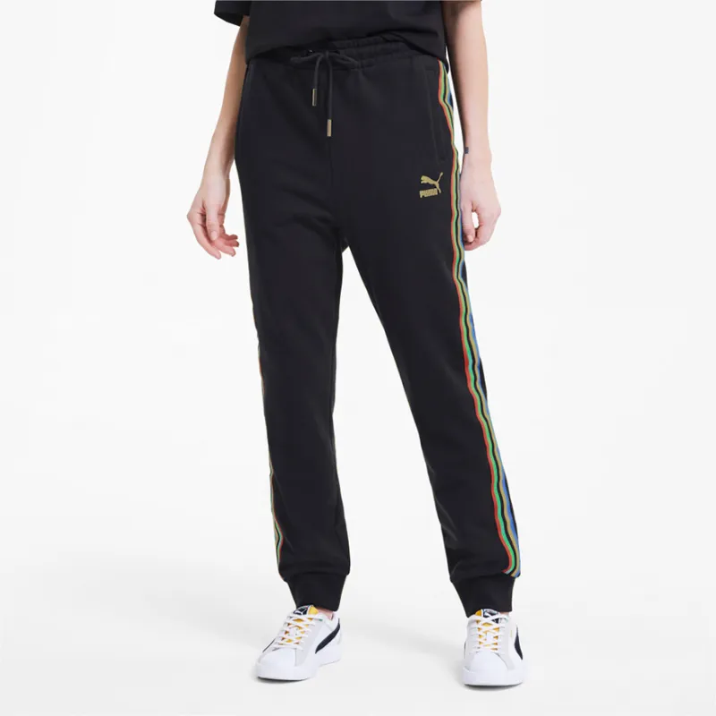 PUMA Knitted Sweatpants Women's Black-2