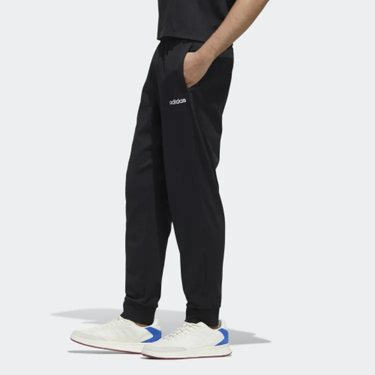 Adidas Knitted Sweatpants Men's Black-4