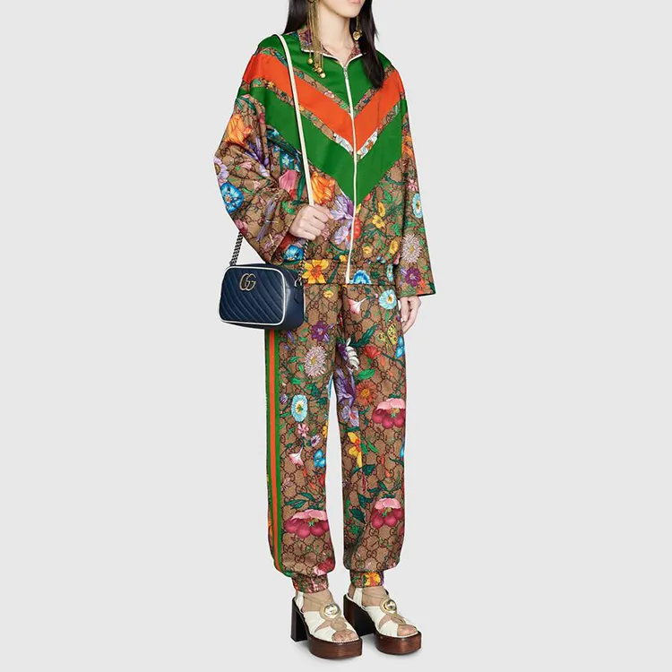 GUCCI Casual Pants Women's Brown-1