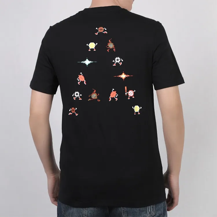 Adidas T Shirts Men Black-3
