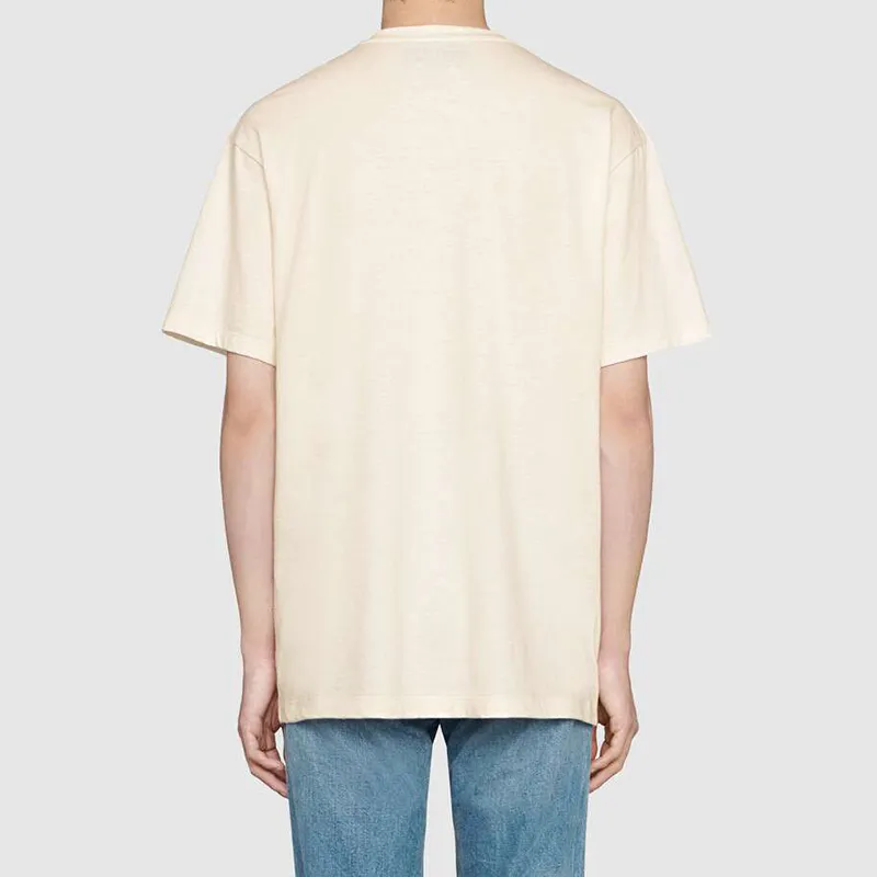 Disney X GUCCI T Shirts Men Beige-2