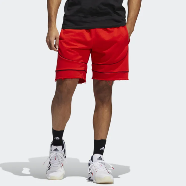 Adidas Basketball Shorts Men's Bright Pink-2